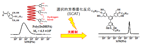 ポリフェニルアセチレンのSCAT反応を利用した超分子自立膜の調製と その機能化
